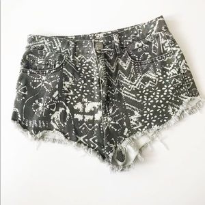 BDG Denim Cut off Shorts Super High Rise Dolphin